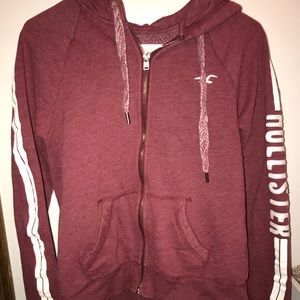 hollister zip up